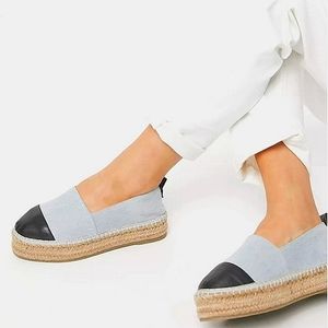 ASOS denim espadrilles